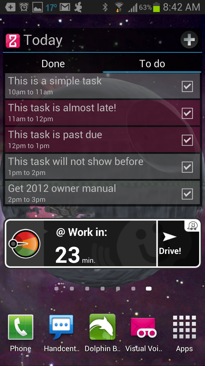 on this screen i a to do app widget and a widget on this screen i a to do app widget and a widget